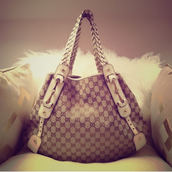 Gucci Handbags - Gucci Pelham Monogram Tote
